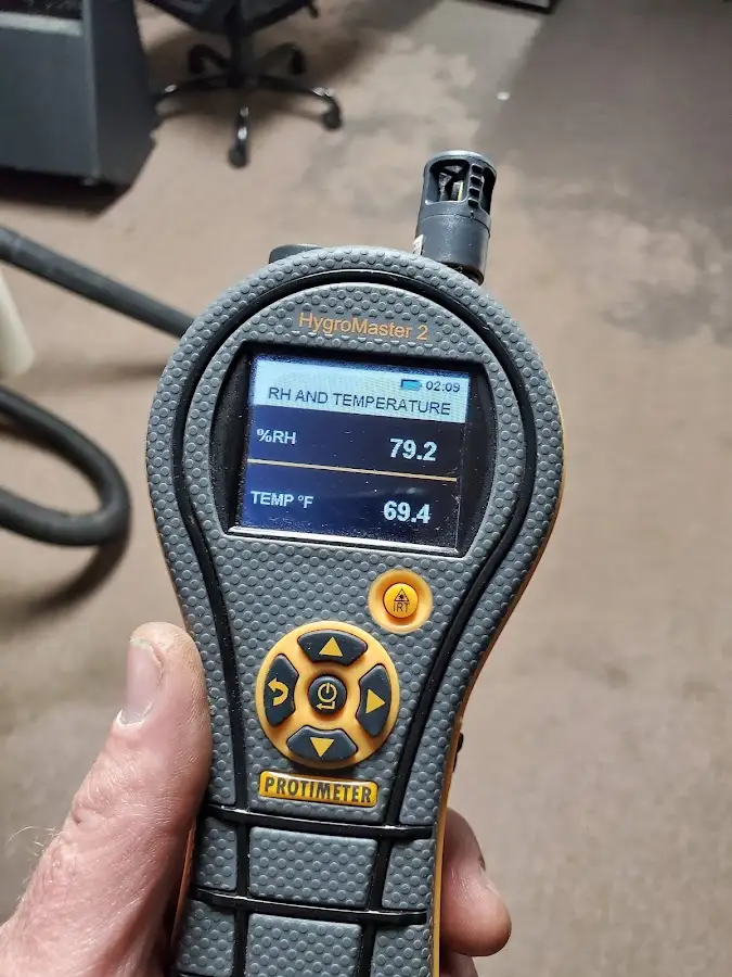 Moisture meter humidity assessment for Mold Remediation & Removal in Ashland